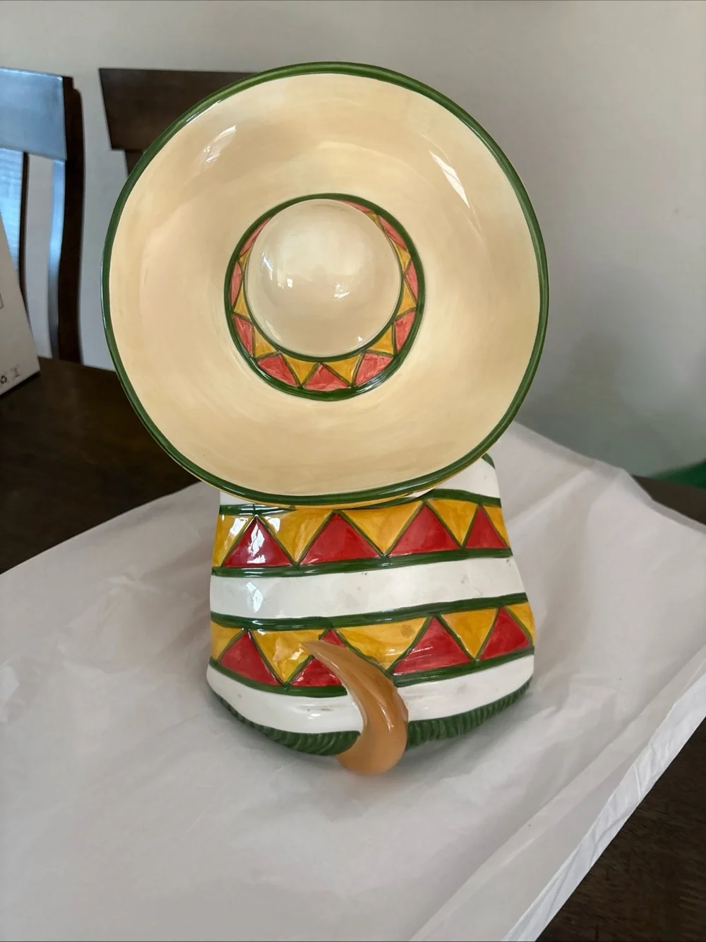 Vintage IAY CHIHUAHUA! COOKIE JAR 1999 Clay Art new without box